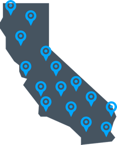 5 Star Car Title Loans locations map