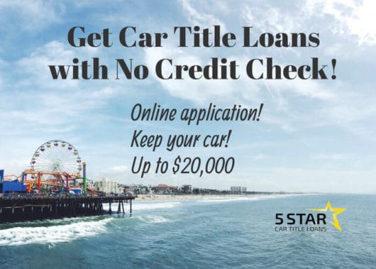 Get Car Title Loans with No Credit Check!