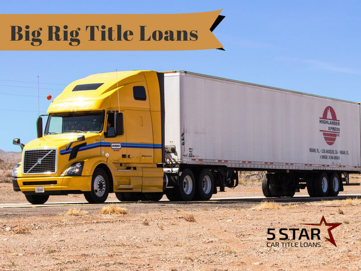 Big Rig Title Loans